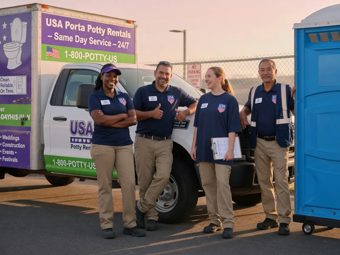 Porta Potty Rental company in Grindstone, PA